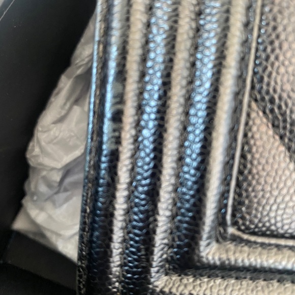 SOLD Chanel chevron grained calfskin boy bag - Picture 3 of 8